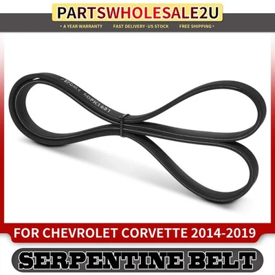 Cinturón serpentino 65 pulgadas para Chevrolet Corvette 2014 2015 2016 2017 2018 2019 6,2 L Foto 1 de 4