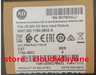 High Quality Allen Bradley 1794-IB32 SER A FLEX I/O SER A Input Module 1794IB32 - Image 1 of 3
