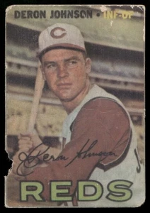 VENEZOLANO DERON JOHNSON 1967 VENEZUELA TOPPS #331 RESISTENTE BAJO GRADO *TPHLC-4665 - Imagen 1 de 2