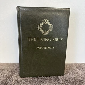 The Living Bible Paraphrased Hardcover Book 1971 Tyndall - Picture 1 of 14