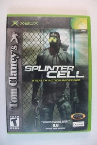 Tom Clancy's Splinter Cell (Microsoft Xbox, 2002) Authentic, Tested/works - Picture 1 of 9