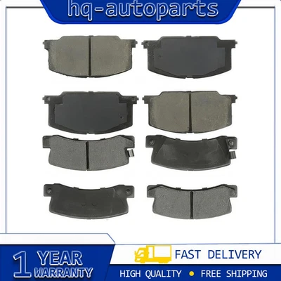 Juego de 2 pastillas de freno delanteras traseras para Celica Toyota 1988-1993 Foto 1 de 4