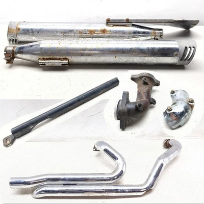 06-14 Yamaha Stratoliner Roadliner XV1900 FREEDOM Полный Глушитель Выхлопа Коллекторы - Изображение 1 из 4