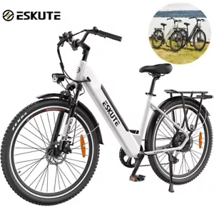 Eskute 28/26 Zoll Elektrofahrrad eBike mit Bafang Motor 36V 20AH Akku 7 Gänge DE - Bild 1 von 24