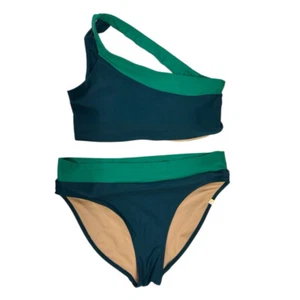 Traje de baño bikini Saltwater The Sidestroke 2 piezas vidrio marino y algas TALLA 6 - Imagen 1 de 5