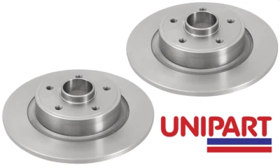 Discos de freno traseros de 274 mm para Renault - Laguna MK2 2001-2006 con cojinetes anillos ABS Foto 1 de 3