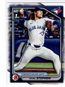 Khal Stephen Toronto Blue Jays 2024 Bowman Chrome Draft 1st Bowman *** - Picture 1 of 2