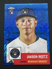 2022 Topps Chrome Platinum Blue Mini-Diamond Refractor Jakson Reetz Rc #79/199