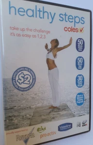 Healthy Steps Yoga & Pilates Exercise Health Brand New & Sealed DVD Coles (#06) - Picture 1 of 8