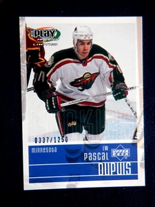 Pascal Dupuis UD Playmakers RC 113 - 0337 / 1250, 2001 -02 NHL, Minnesota Wild - Picture 1 of 2