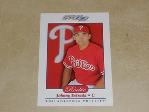 2001 Donruss Studio Rookie RC #152 Johnny Estrada SAMPLE 1/1 - Picture 1 of 1