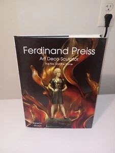 FERDINAND PREISS ART DECO SCULPTOR FIRE & FLAME ALBERTO SHAYO HARDCOVER - Picture 1 of 2