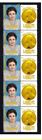Shirin Ebadi Nobel Peace Prize Strip Of 10 Vignette Stamps 5