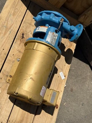 Gould Centrifugal pump 3655S-1 1/4 x 1 1/2 x 7 ITT Geiger Pumps Used in crate - Image 1 of 4