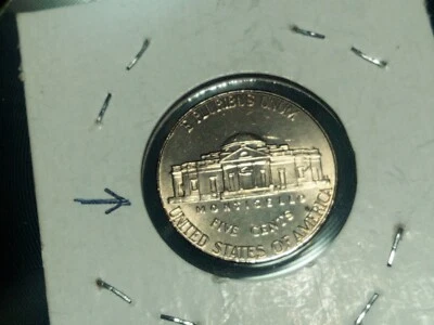 Mint Error Coin 2016 p Jefferson Nickel Excess Dies Cuds Obverse Eyebrow  - Image 1 of 4