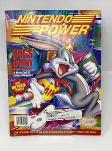 Revista Nintendo Power Vol.57 Feb 1994, Bugs Bunny con tarjetas intactas - Imagen 1 de 14