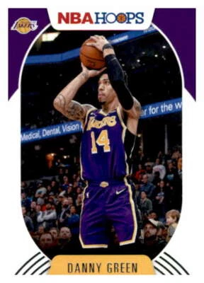 2020-21 Panini Hoops #4 Danny Green Los Angeles Lakers - Image 1 of 2