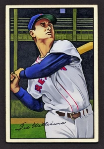 1952 Bowman Ted Williams Baseball Card - #64 of 100 - Picture 1 of 4