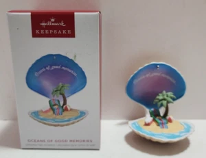Hallmark Keepsake Christmas Ornament Oceans Of Good Memories Clam 2024 New - Picture 1 of 13