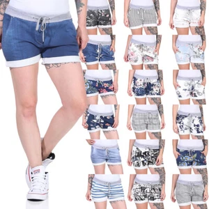 Bermudas de mujer pantalones cortos capri chinos verano pantalones calientes fitness jogging - Imagen 1 de 38