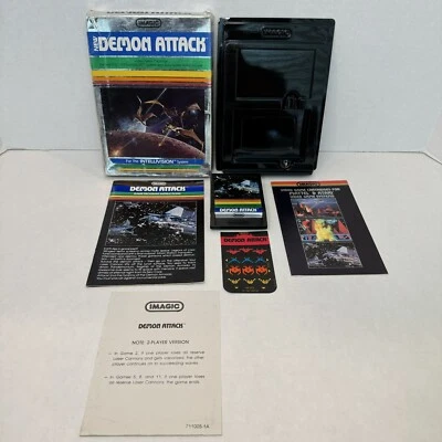 Demon Attack (Intellivision Imagic) 1982 Missing 1 Controller Insert - Image 1 of 4