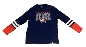 Columbus Blue Jackets — Majestic Longsleeve Shirt — Size Men’s XL - Picture 1 of 3