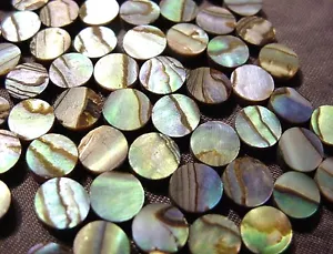 NOVE MARCATORI TASTI CHITARRA ABALONE DOTS - Foto 1 di 4