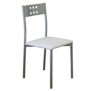 Pack 4 Sillas Cocina Costa Metal Polipiel Moderno 86x47x41 cm - Imagen 1 de 4