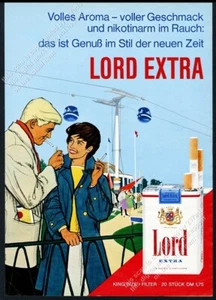 1964 New York World's Fair Skyway Lord cigarettes unusual German vtg print ad