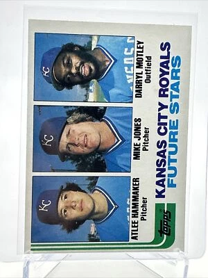 1982 Topps Royals Future Stars Rookie Baseball Card #471 NM-Mint FREE SHIPPING - Image 1 of 3