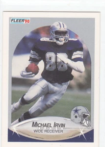 Michael Irvin 1990 Fleer #389 Dallas Cowboys - Foto 1 di 1