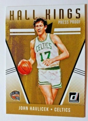 2018-19 DONRUSS HALL KINGS PRESS PROOF JOHN HAVLICEK - Image 1 of 2