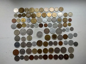Lot of coins No. 7 100 coins from different countries of the world - Picture 1 of 14