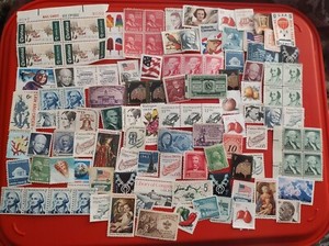 Face Value $12.72 Usa Uncanceled Stamps Off Paper