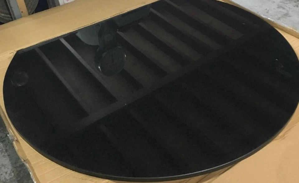 Black Granite 20mm Truncated hearth  polished or Honed available see discretion  - Image 1 of 1