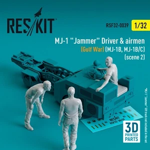 MJ-1 "Jammer" Driver & Flieger (Gulf War) (MJ-1B, MJ-1B/C) (Szene 2) (3 Stück) 1:32 - Bild 1 von 4
