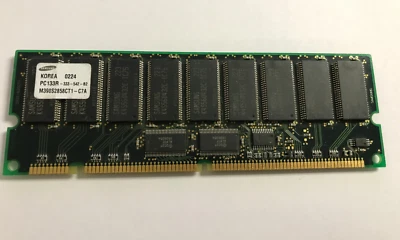 Samsung M390S2858CT1-C7A 1GB 133MHz PC133 ECC Registered CL3 3.3V 168-Pin DIMM - Image 1 of 2