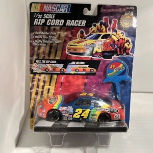 Jeff Gordon Toy Biz Nascar 1:32 Rip Cord Racer  #24 - Picture 1 of 4