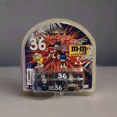 TEAM CALIBER #36 M&M’S KEN SCHRADER DIECAST 2002 EDITION 1:64 ISSUE 27 NASCAR - Image 1 of 2