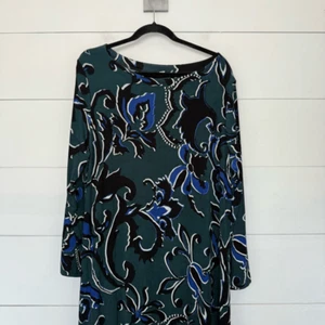 Chico’s Women’s 4 Stretchy Paisley Print Slinky Dress - Picture 1 of 6