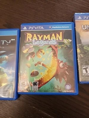 Pack Juegos PS Vita RAYMAN UNCHARTED VELOCITY Foto 1 de 4