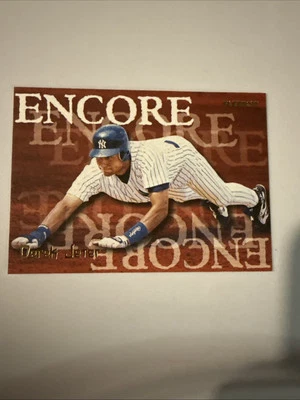 1997 Fleer Encore Derek Jeter #703 New York Yankees HOF - Image 1 of 4
