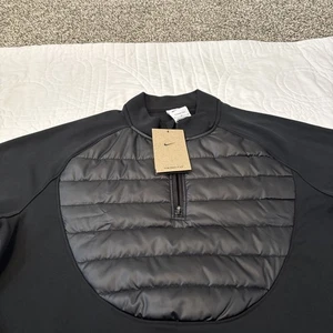 Nike Therma-FIT Golf Academy Winter Warrior 1/4 Zip Jacket DC9168-011 Small NWT - Picture 1 of 8