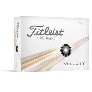 Titleist Velocity 2024 Golf Balls - White - Picture 1 of 1