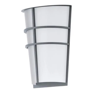 EGLO LED Aplique "BREGANZO" Acero Galvanizado Plata 25x18x11,5cm 94137 - Imagen 1 de 5