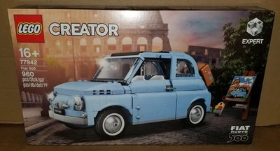 Lego Creator Expert  Blue FIAT 500 (77942)  New & Sealed - Image 1 of 3