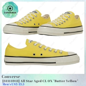 Converse All Star Aged CL OX Butter Yellow 31314941 Men's US3-13.5 NEW - Picture 1 of 10
