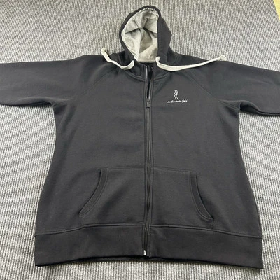Sudadera con Capucha Antigua Para Hombres 2XL Negra Bolsillo con Cremallera La Contenta Golf Sudadera Foto 1 de 4