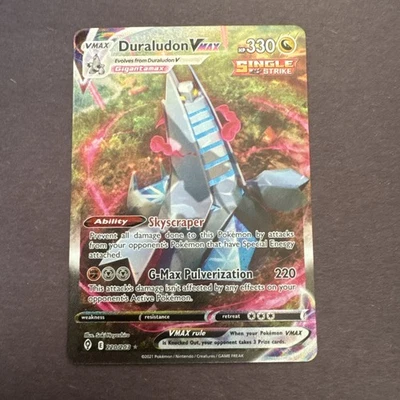 Pokemon Duraludon VMAX 220/203 Alternate Art Evolving Skies Secret Rare Holo NM - Image 1 of 2