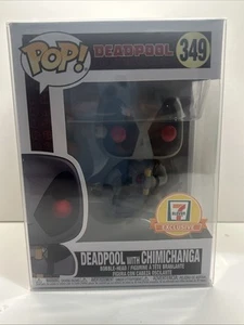 Funko Pop! Vinyl: Marvel - Deadpool with Chimichanga - 7-Eleven (Exclusive) #349 - Picture 1 of 3